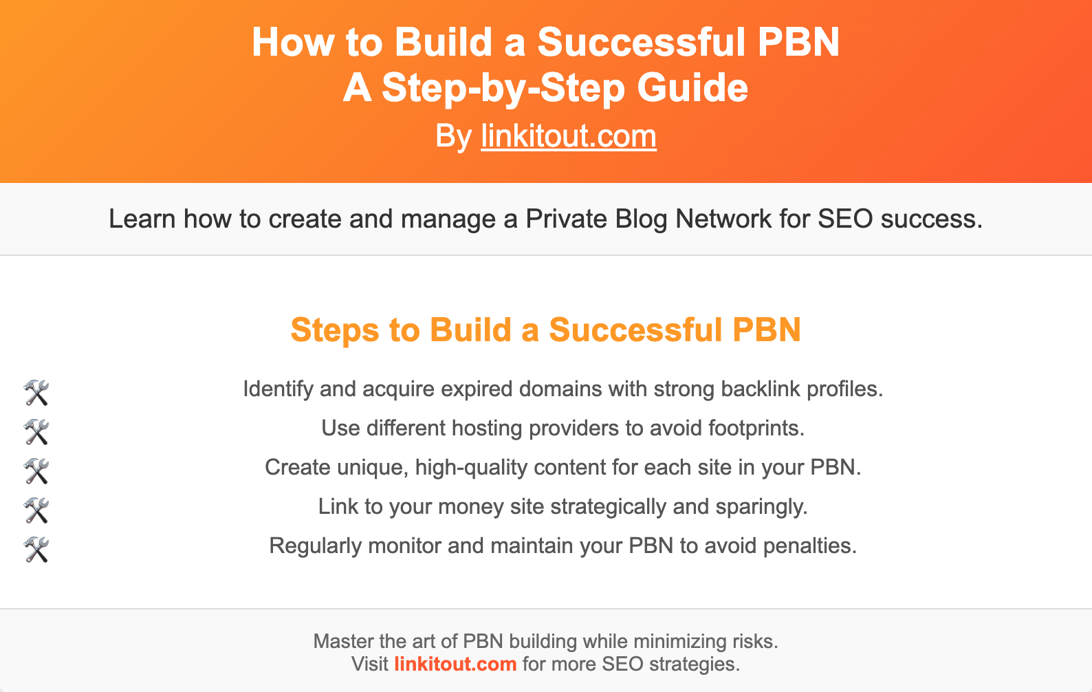 How to Build a Successful PBN: A Step-by-Step Guide