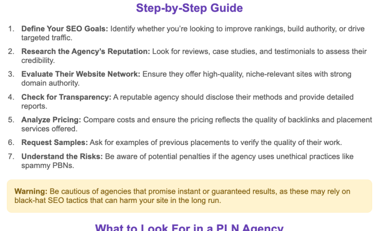 How to Choose the Right Private Link Network Agency for Your SEO Strategy